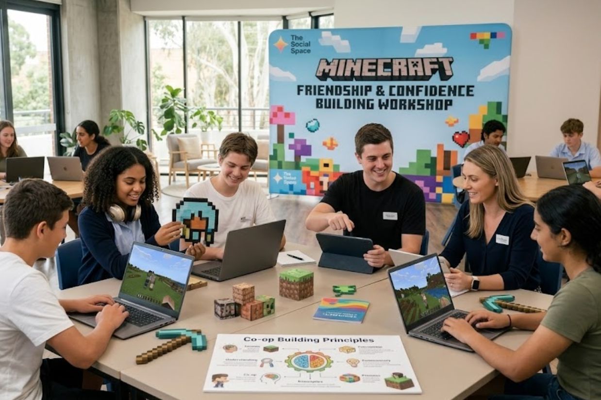 Children collaborating and building skills together