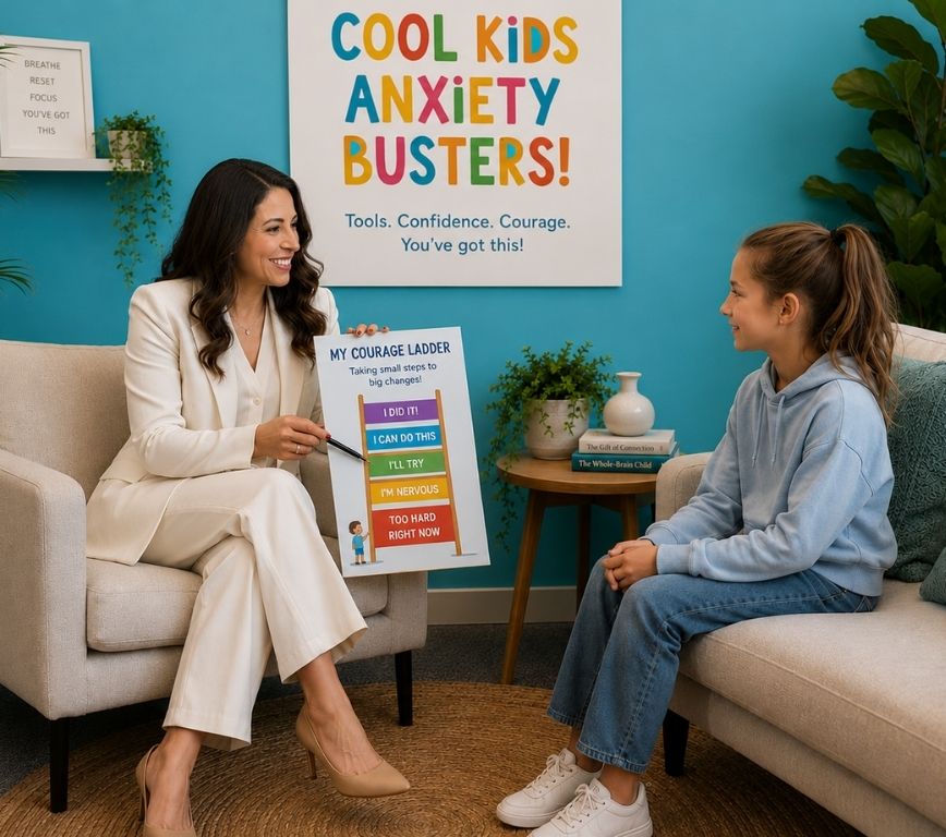 Children and teens developing confidence